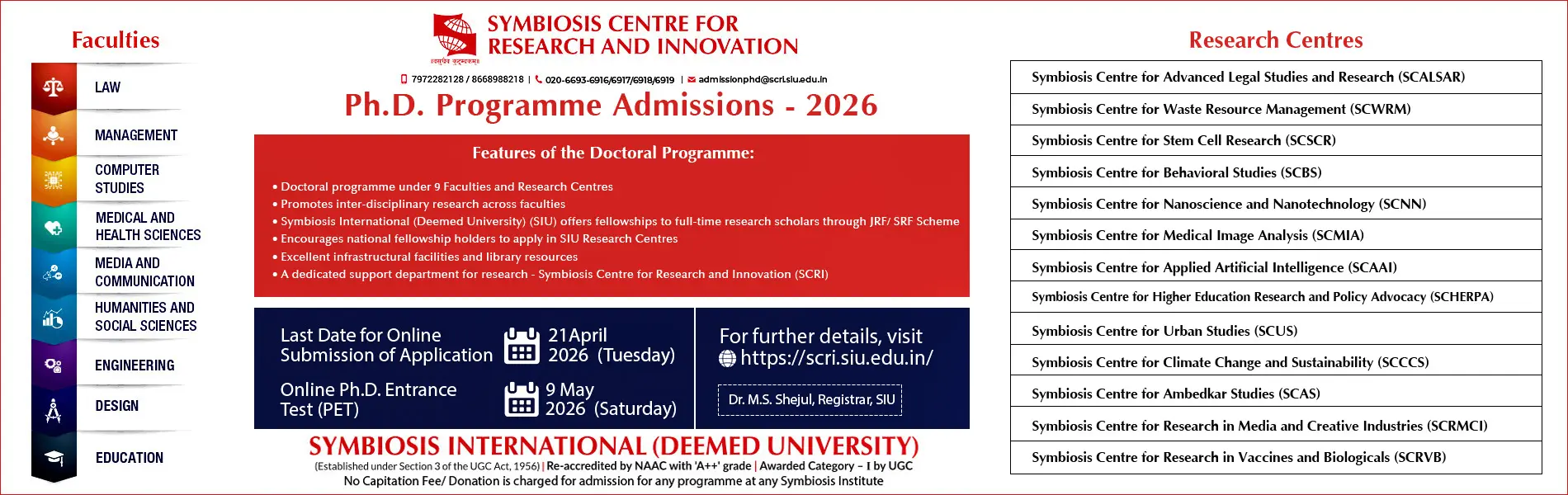 PhD Admissions Banner
