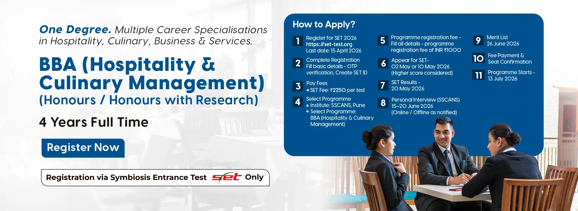 bba culinary arts & Hospitality management